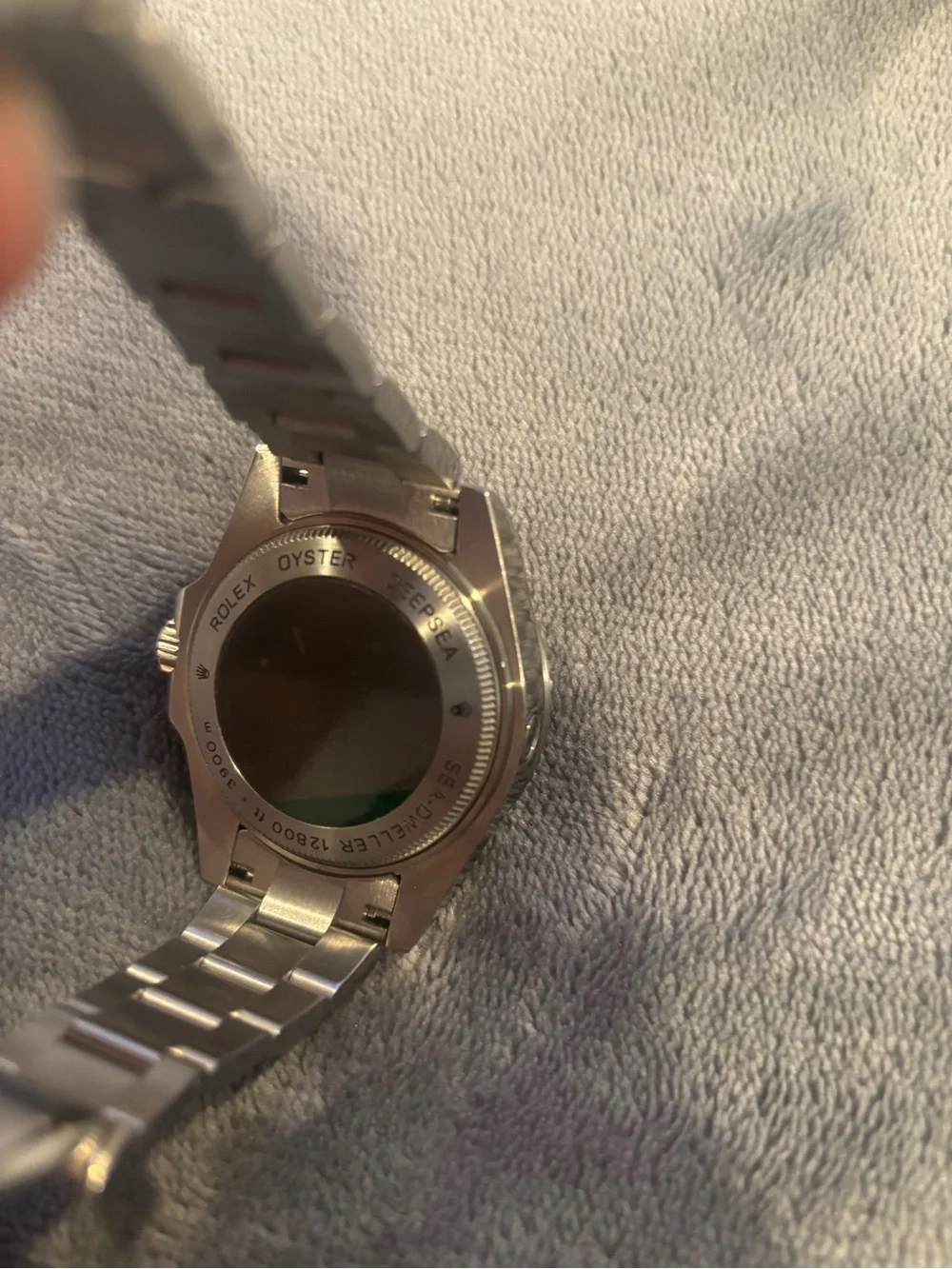 NEW: Deep Sea-Dweller Silver Blue Black Divers Watch